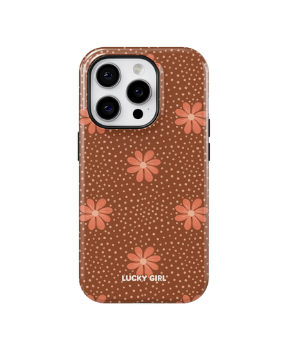 Terracotta Daisy Phone Case iPhone 14 Pro / Yes