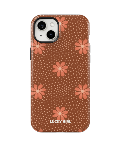 Terracotta Daisy Phone Case iPhone 14 Plus/15 Plus / Yes