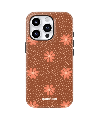 Terracotta Daisy Phone Case iPhone 15 Pro Max / Yes