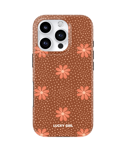 Terracotta Daisy Phone Case iPhone 16 Pro Max / Yes