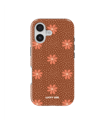 Terracotta Daisy Phone Case iPhone 17 / Yes