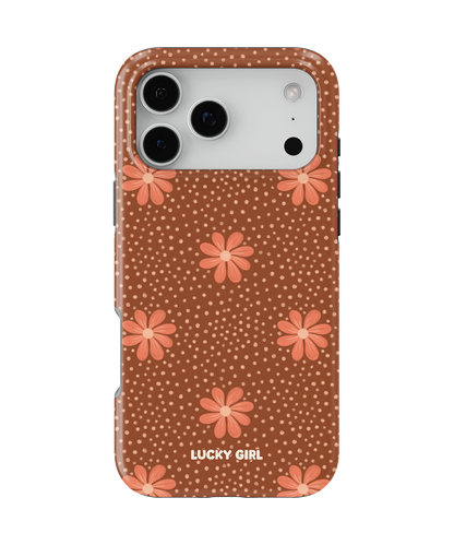 Terracotta Daisy Phone Case iPhone 17 Pro Max / Yes