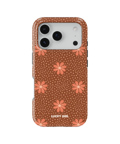 Terracotta Daisy Phone Case iPhone 17 Pro / Yes