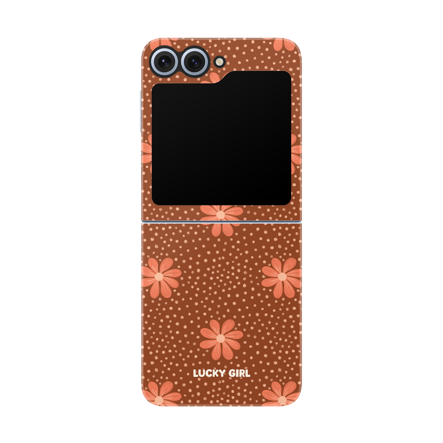 Terracotta Daisy Phone Case Galaxy Z Flip 6/7 FE / Yes