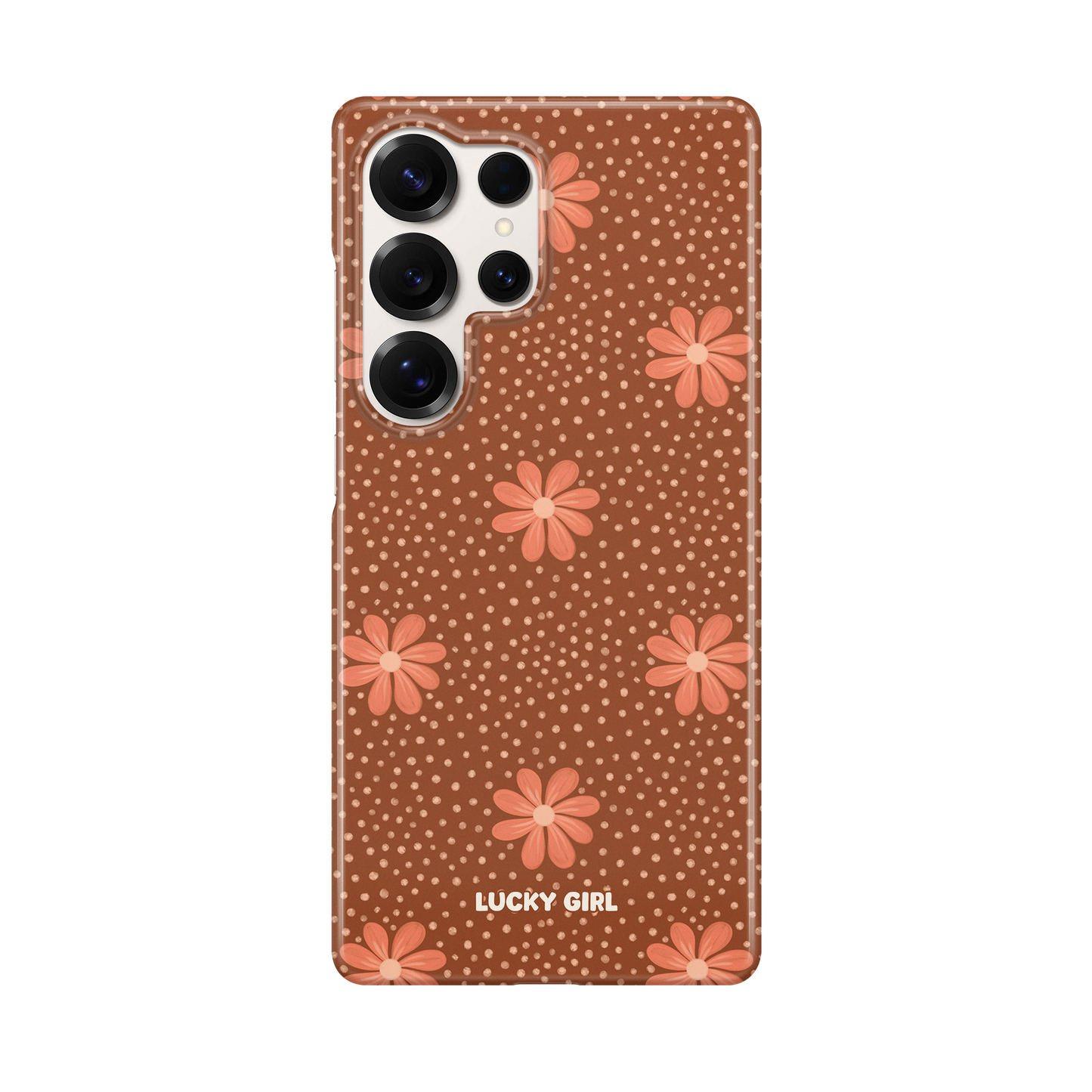 Terracotta Daisy Phone Case Galaxy S26 Ultra / Yes