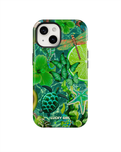 Tropical Jade Phone Case iPhone 13/14/16e / Yes