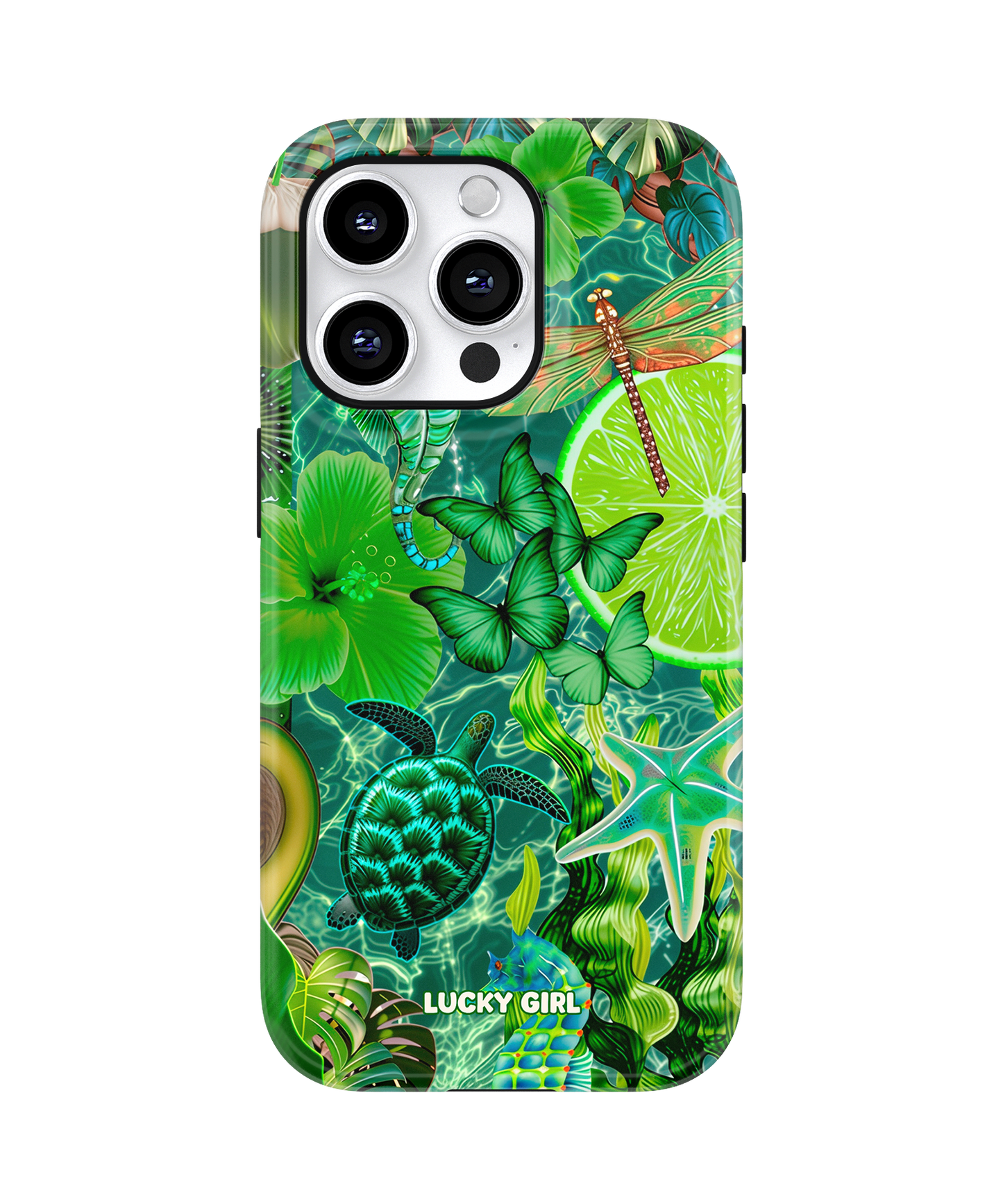 Tropical Jade Phone Case iPhone 14 Pro Max / Yes