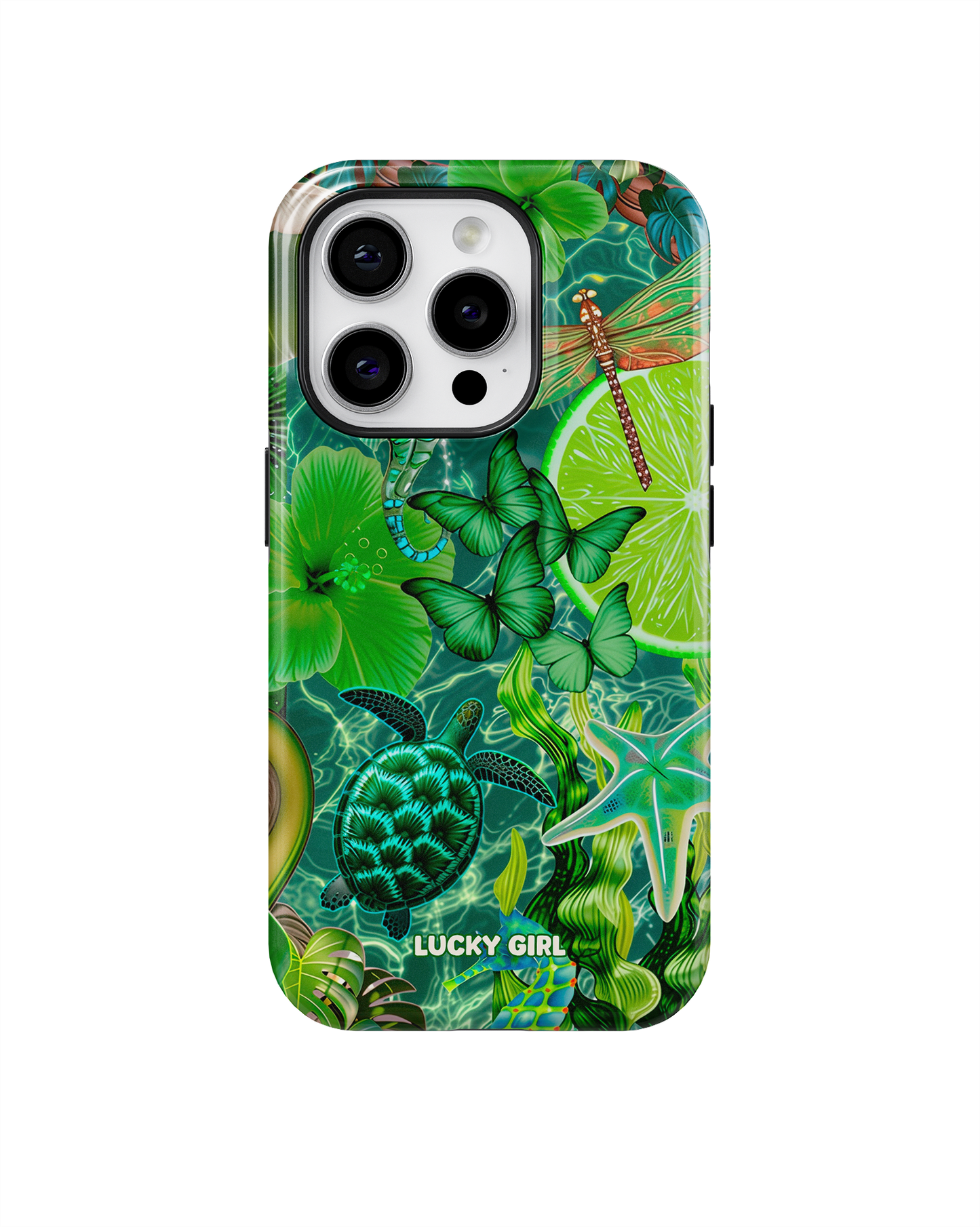 Tropical Jade Phone Case iPhone 14 Pro / Yes