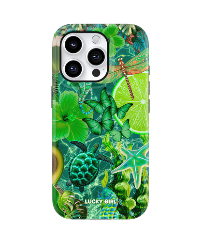 Tropical Jade Phone Case iPhone 15 Pro Max / Yes