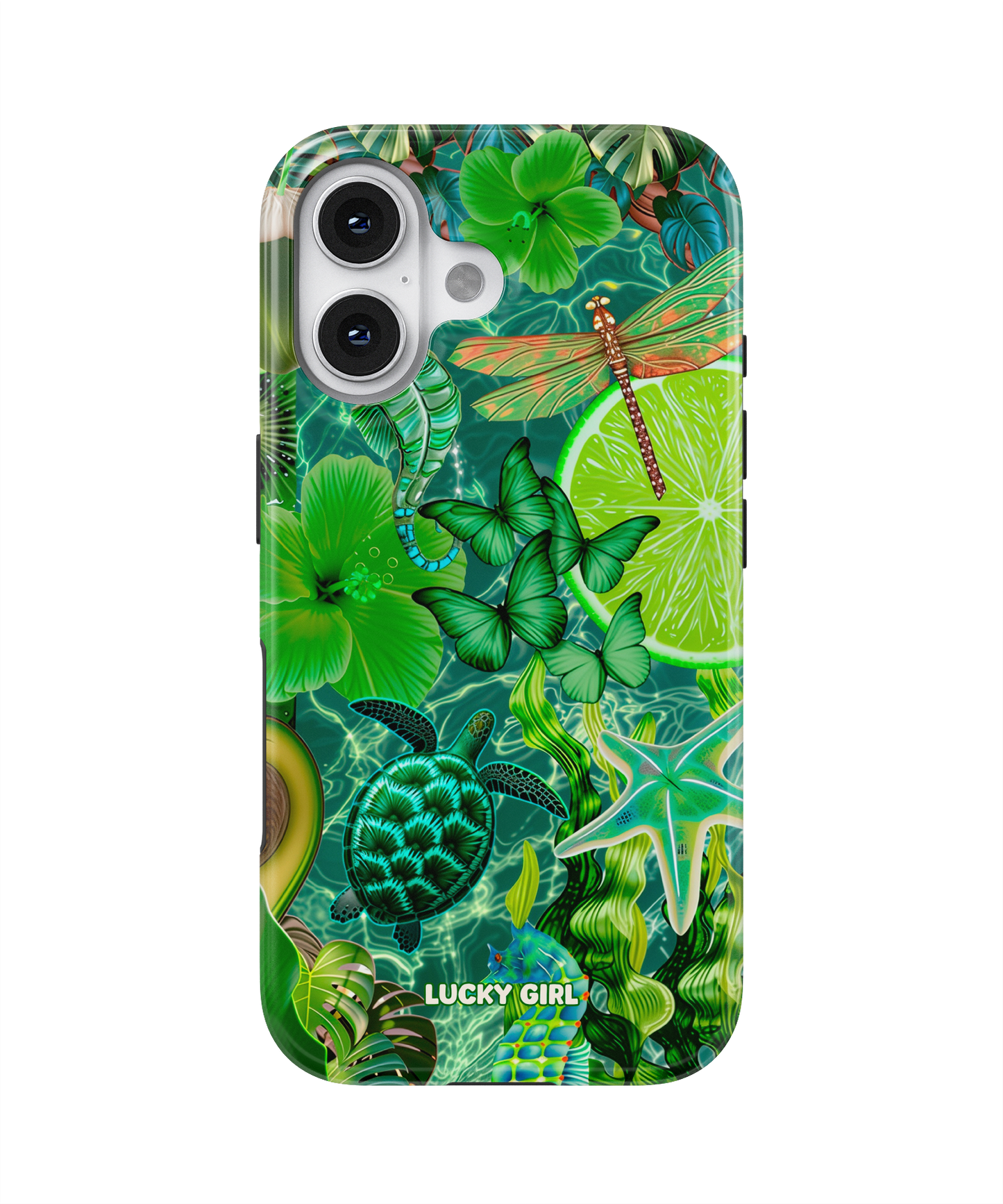 Tropical Jade Phone Case iPhone 16 Plus / Yes