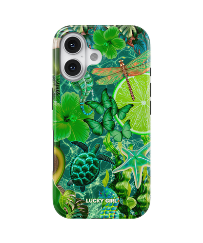 Tropical Jade Phone Case iPhone 16 Plus / Yes