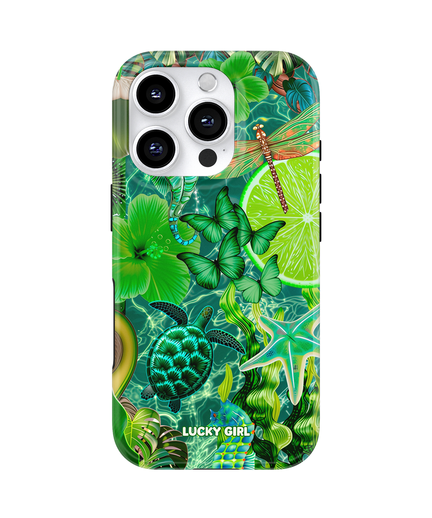 Tropical Jade Phone Case iPhone 16 Pro Max / Yes