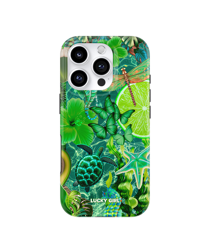 Tropical Jade Phone Case iPhone 16 Pro / Yes