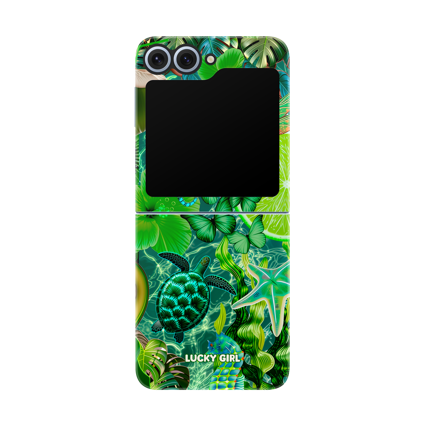 Tropical Jade Phone Case Galaxy Z Flip 6/7 FE / Yes