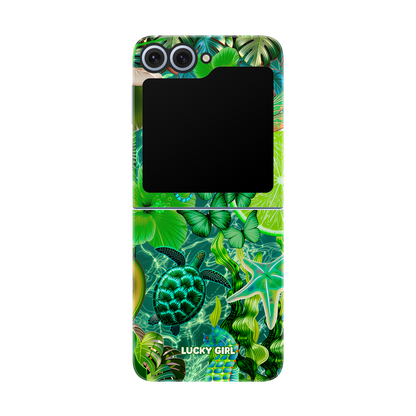 Tropical Jade Phone Case Galaxy Z Flip 6/7 FE / Yes