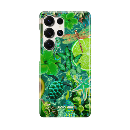 Tropical Jade Phone Case Galaxy S25 Ultra / Yes