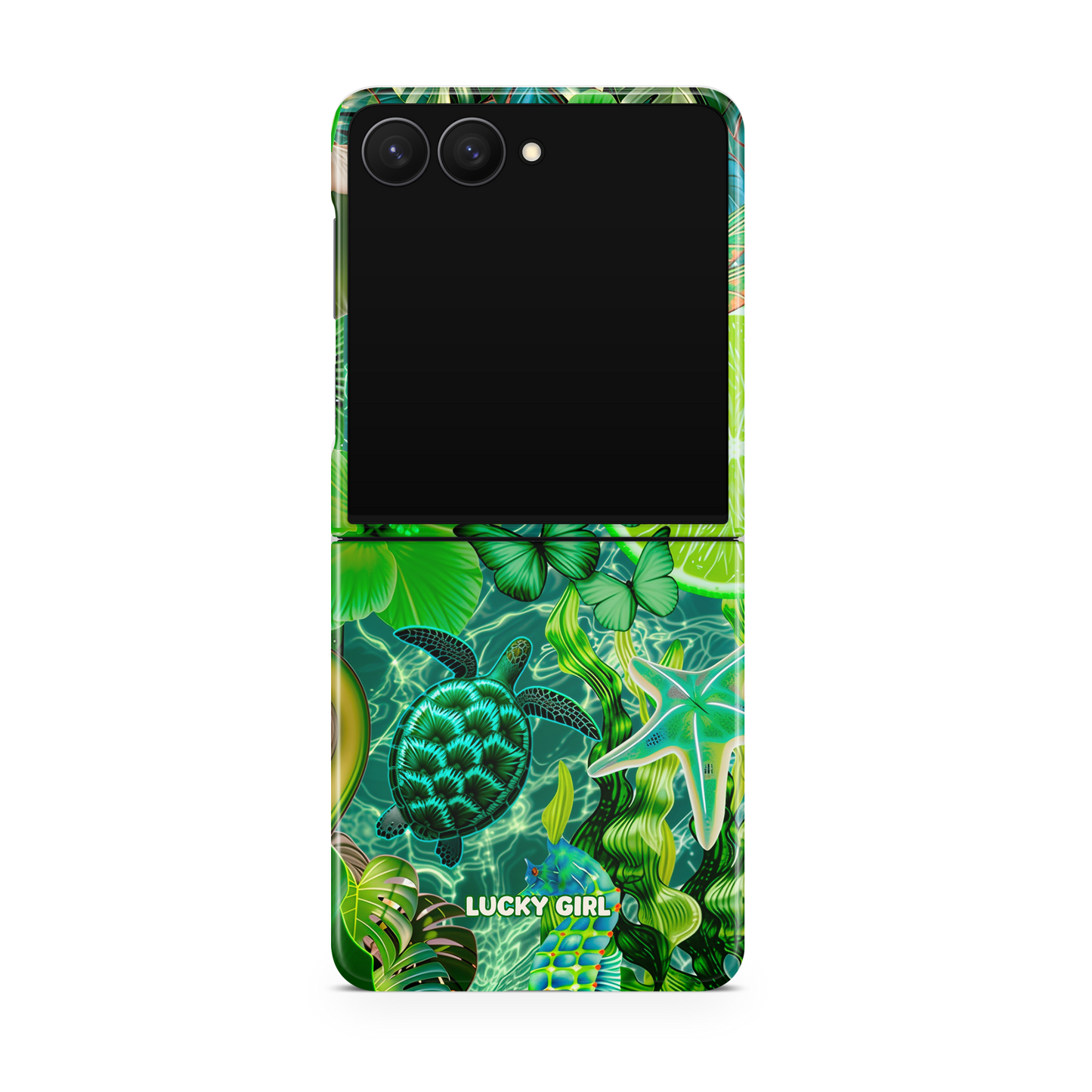 Tropical Jade Phone Case Galaxy Z Flip 7 / Yes