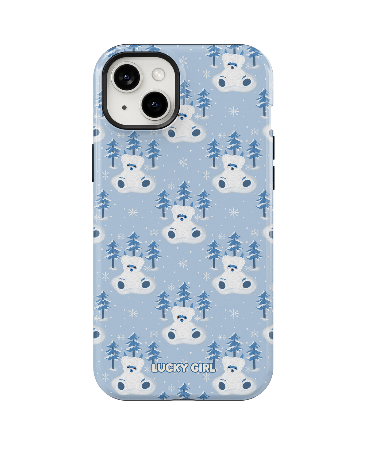 Yeti Teddy Phone Case iPhone 14 Plus/15 Plus / Yes