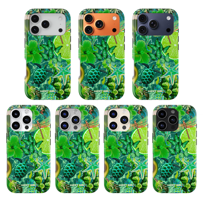 Tropical Jade Phone Case iPhone 17 / Yes