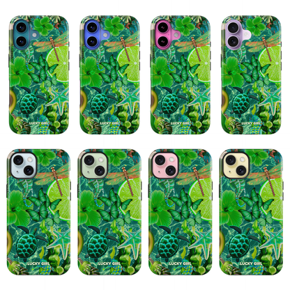 Tropical Jade Phone Case iPhone 17 / Yes