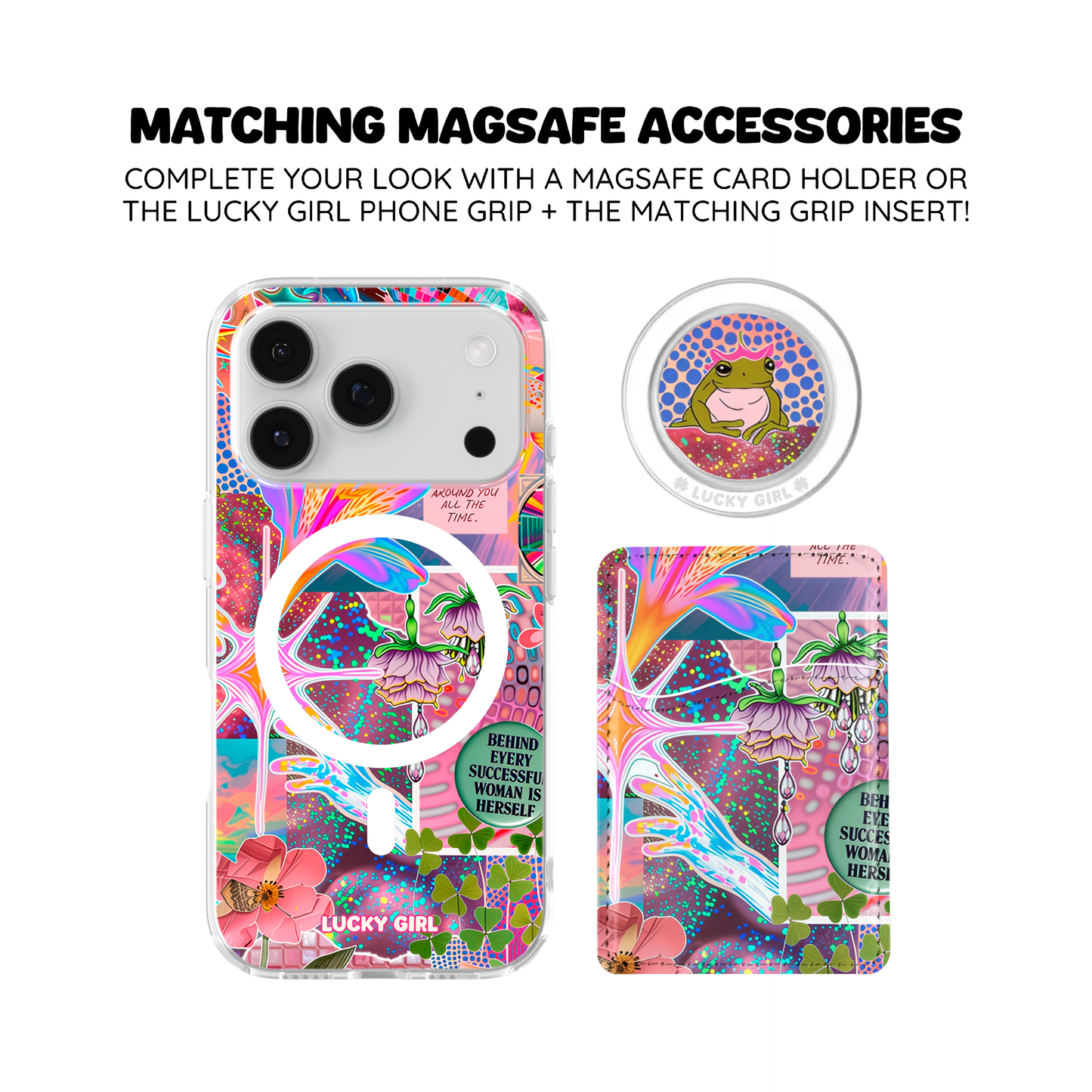 Whimsy & Wonder Clear Case Insert iPhone 17