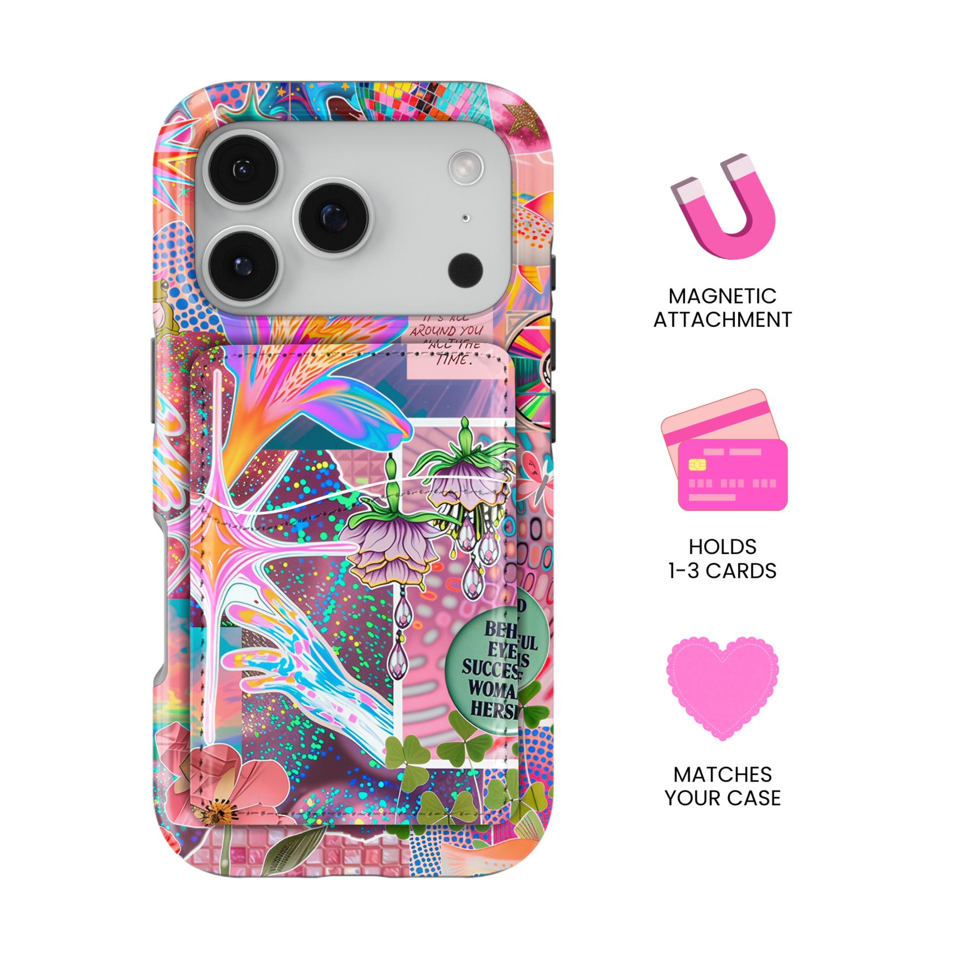 Whimsy & Wonder MagSafe Card Holder