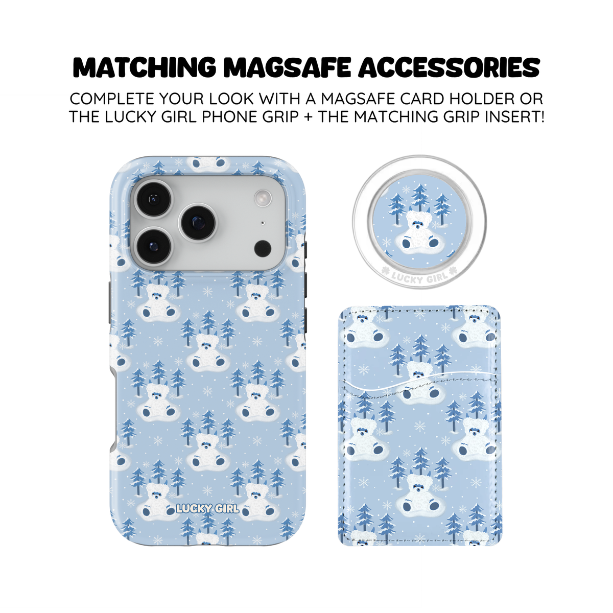 Yeti Teddy Phone Case iPhone 17 / Yes
