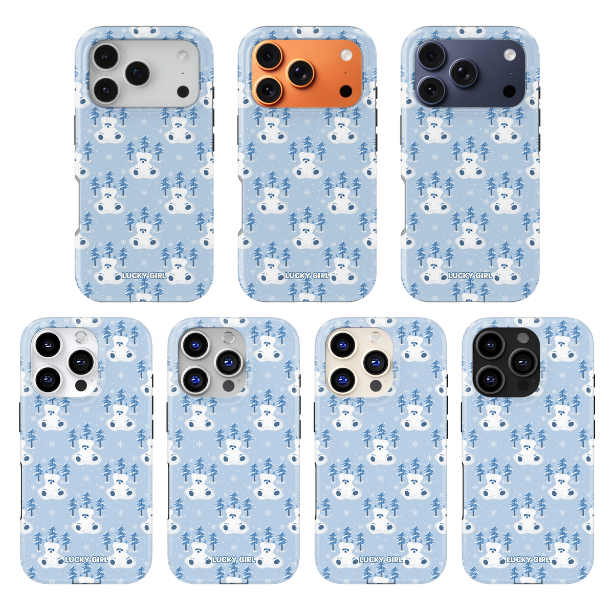 Yeti Teddy Phone Case iPhone 17 / Yes