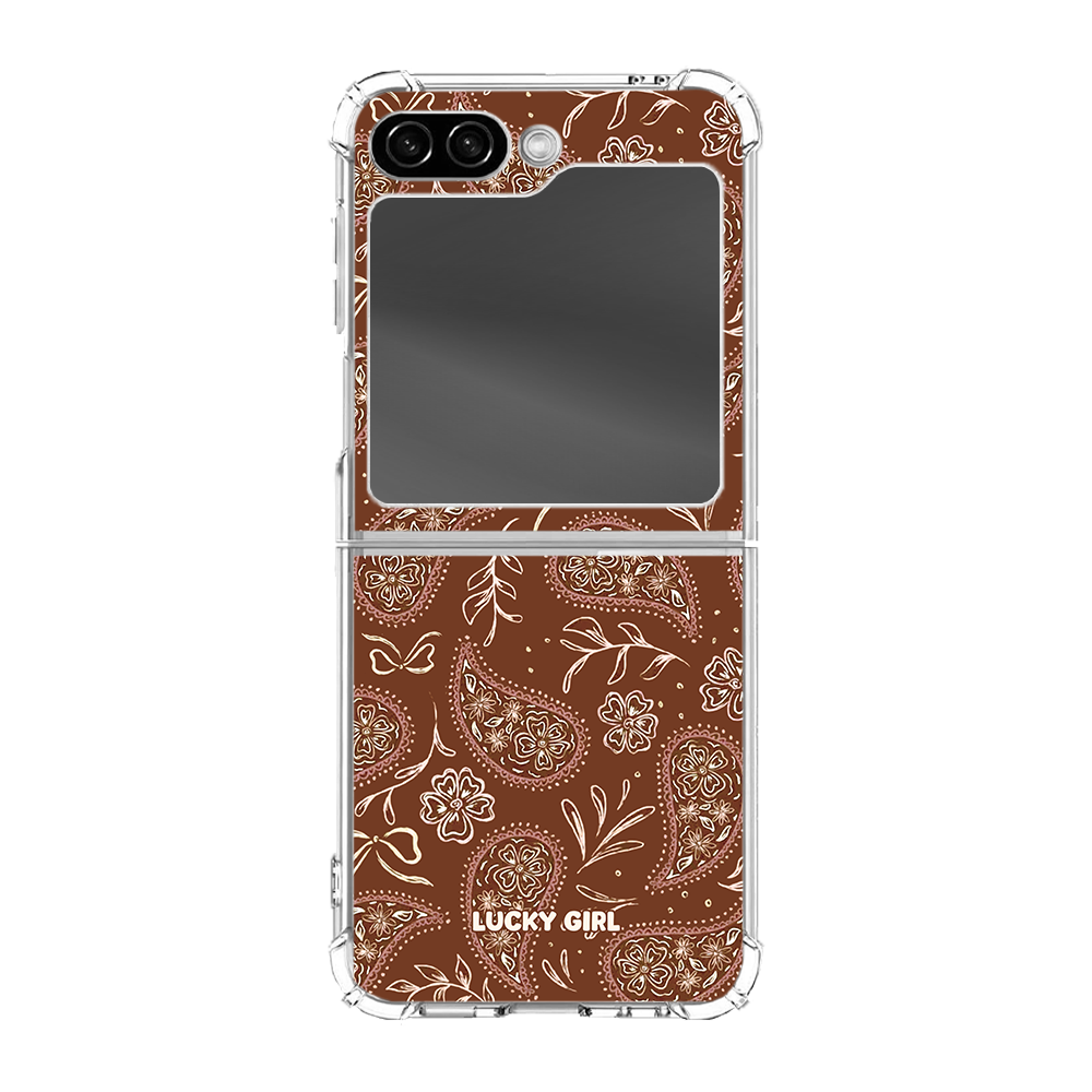 Prairie Paisley Clear Case Insert