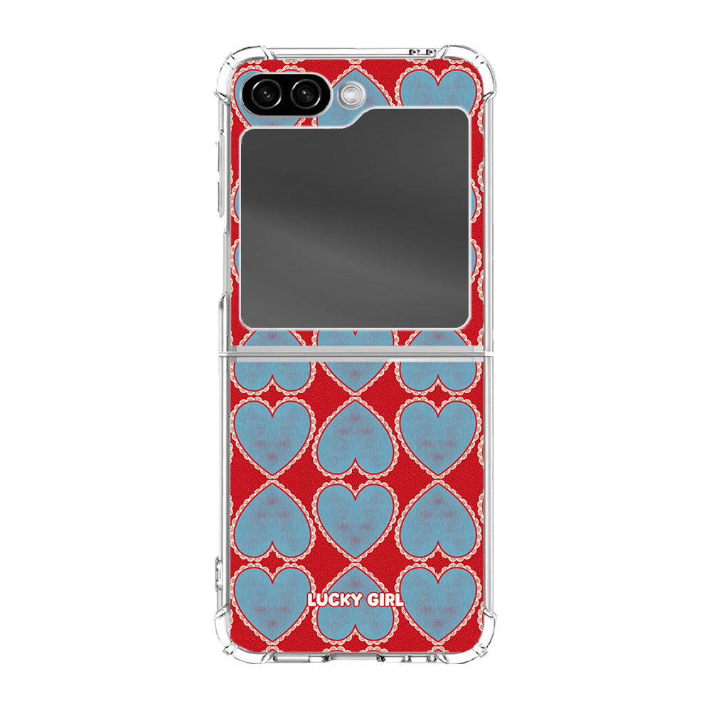 Heritage Hearts Clear Case Insert