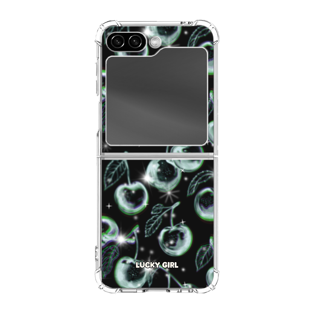 Chrome Cherries Clear Case Insert