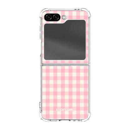 Cupcake Gingham Clear Case Insert