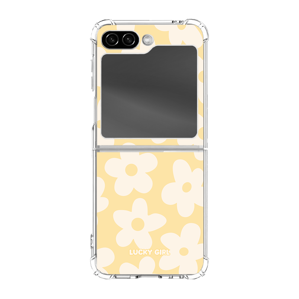 Banana Whispers Big Blooms Clear Case Insert