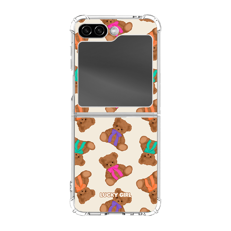 Teddy Ties Clear Case Insert