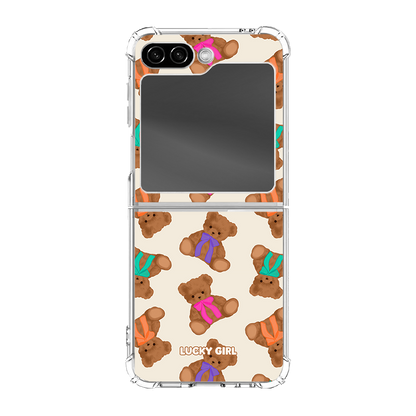 Teddy Ties Clear Case Insert