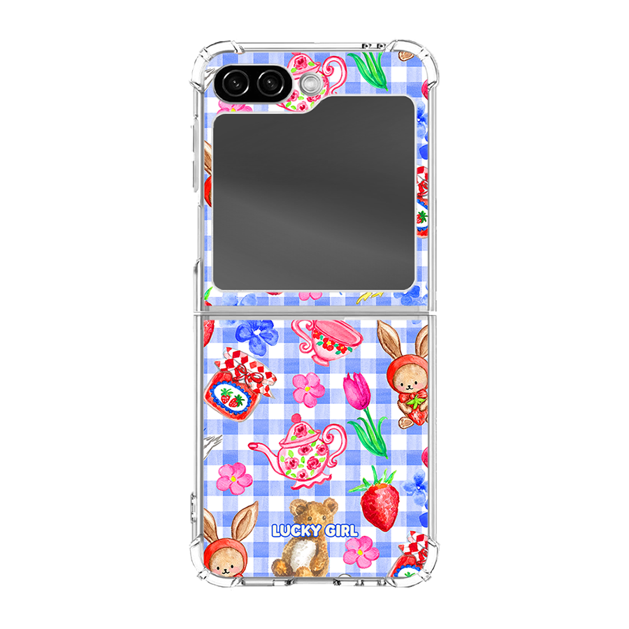 Gingham Goose Clear Case Insert