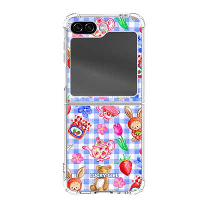 Gingham Goose Clear Case Insert