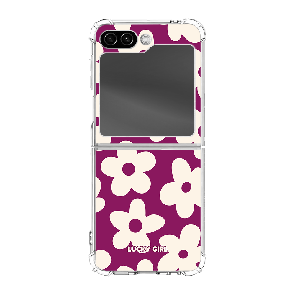 Velvet Big Blooms Clear Case Insert