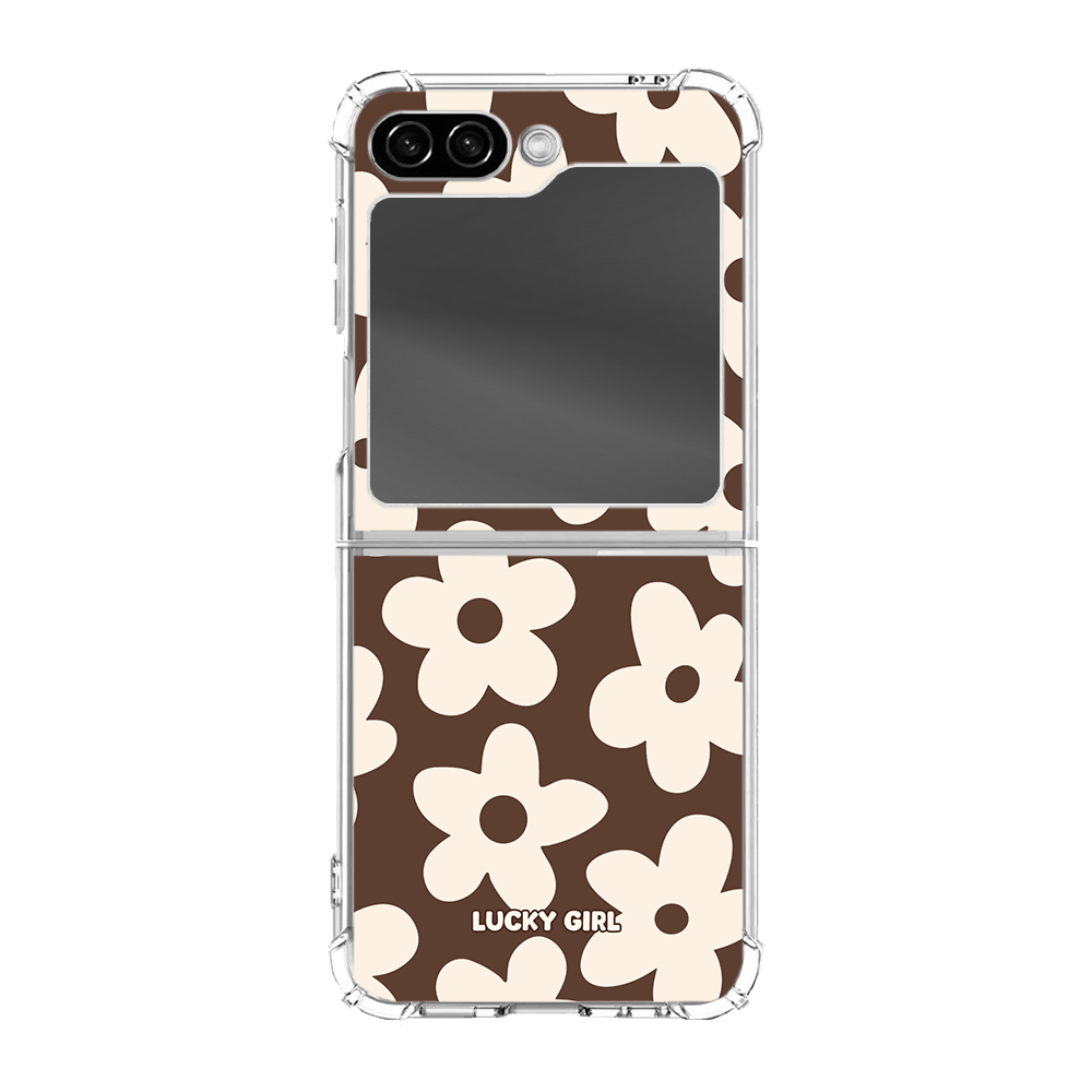 Espresso Big Blooms Clear Case Insert