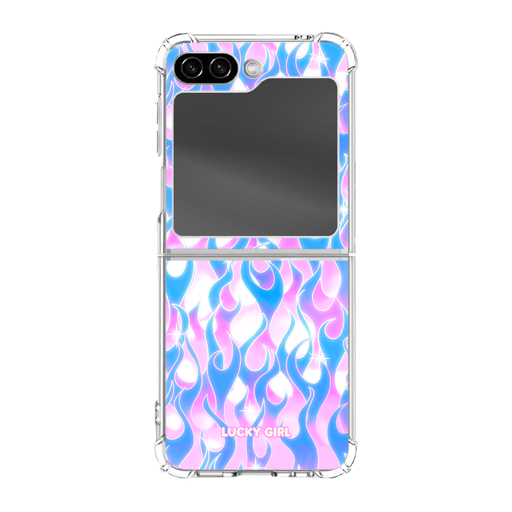 Ultraviolet Flames Clear Case Insert