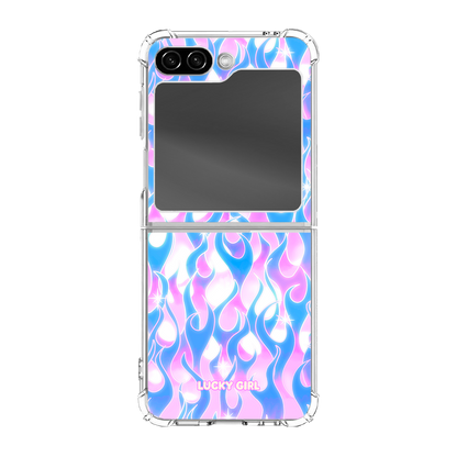 Ultraviolet Flames Clear Case Insert