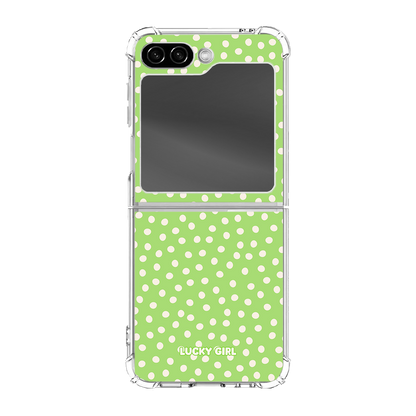 Katydid Dots Clear Case Insert