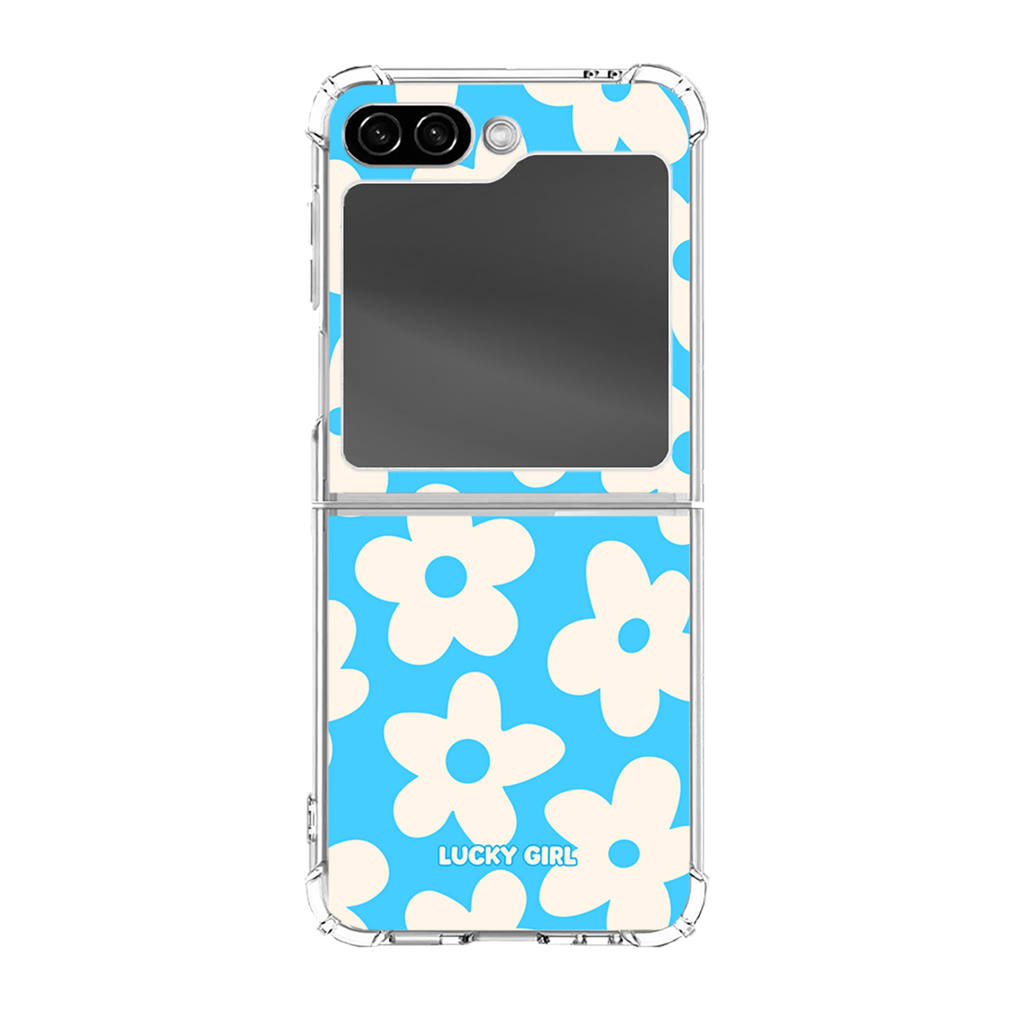 Sky Big Blooms Clear Case Insert