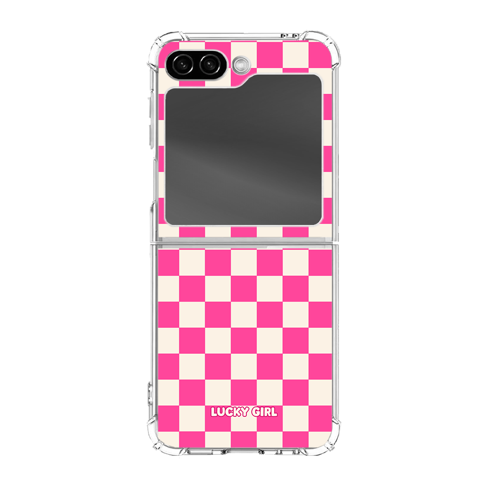 It Girl Checkers II Clear Case Insert