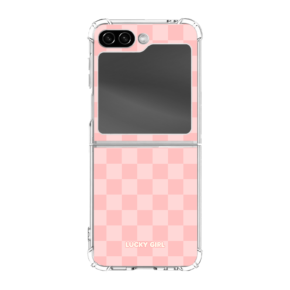 Pinky Swear Checkers Clear Case Insert