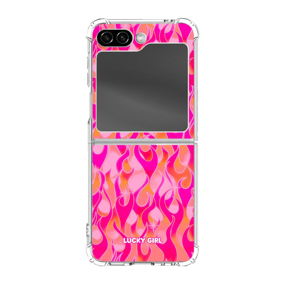 Fever Flames Clear Case Insert