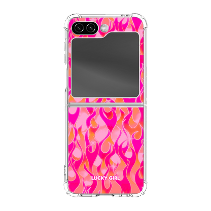 Fever Flames Clear Case Insert