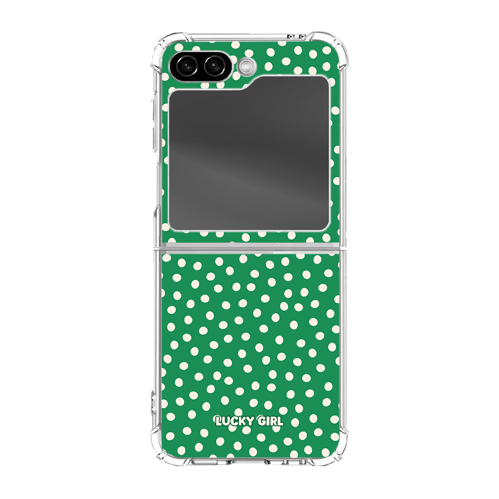 Emerald City Dots Clear Case Insert