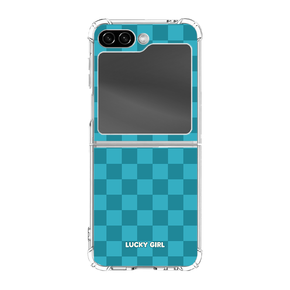Mermaid Jewel Checkers Clear Case Insert