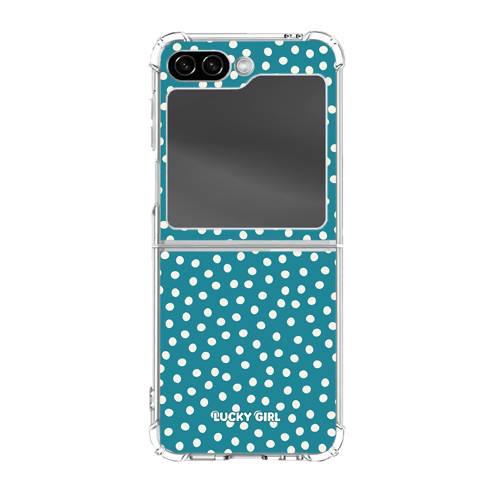 Mermaid Jewel Dots Clear Case Insert
